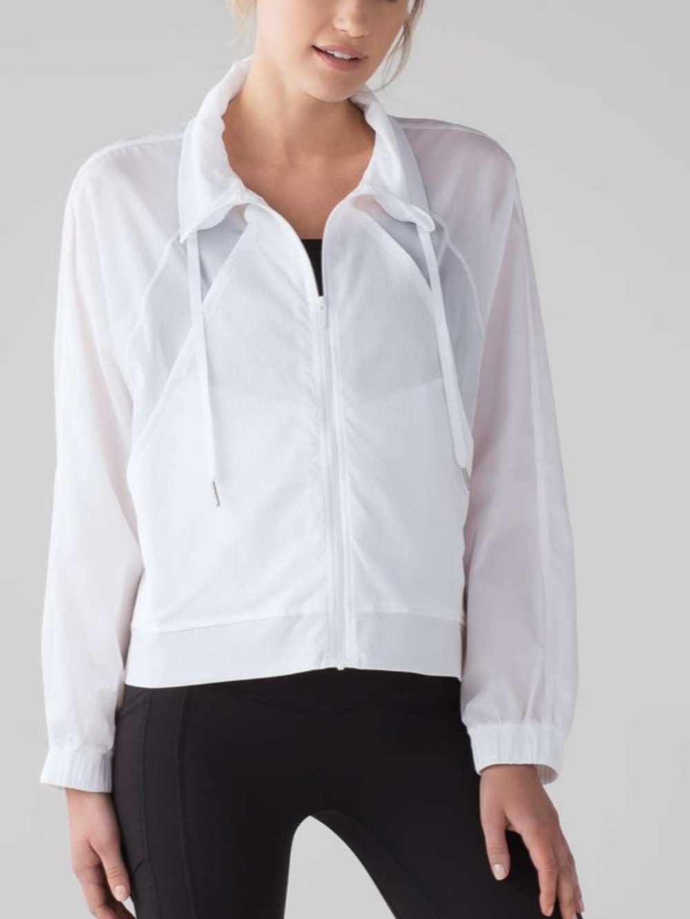 Lululemon In Depth Jacket White